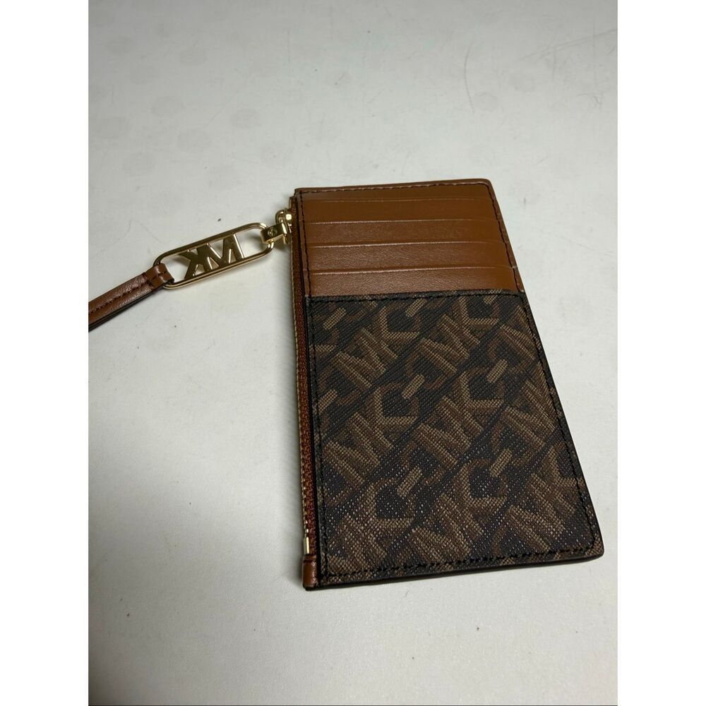 NWOT MICHAEL MICHAEL KORS Empire Small Card Case 5 slots - Picture 2 of 7